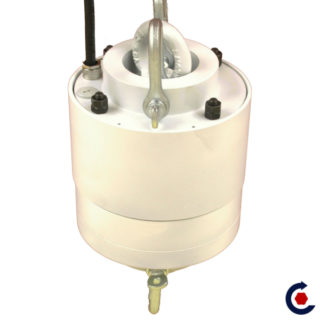 Rotating suspension with a rotating electrical supply for exhibition. FANTASTIC MOTORS ®