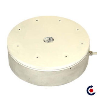 Motorized turntable 2200kg Ø 300 mm for bulky loads