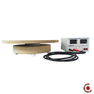 Variable speed motorized platform and its power supply 230 Vac/ 12 Vdc - FANTASTIC MOTORS