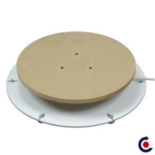 Economic quality steel and MDF turntable. Quality engine. French manufacture