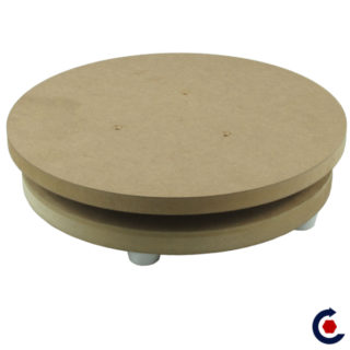 Plateau tournant de qualité avec une rotation lente pour visualiser les détails expsés, FANTASTIC MOTORS - Gamme ECONOMIC pour fabriquer un présentoir motorisé pas cher