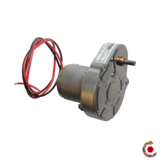 Motor 5500 rpm Gearbox 1/200 - Variable speed up to 27.5 rpm at 24Vdc - Fantastic Motors ®