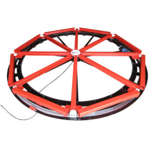 Fantastic Motors ® motorised revolving stage with peripheral wheels