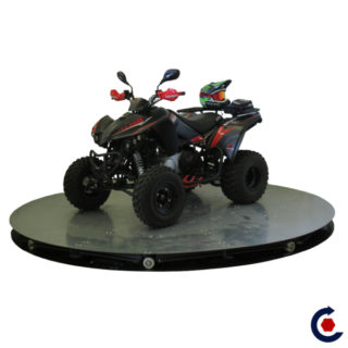 Fantastic Motors ® Peripheral Wheel Motorized Revolving Stage