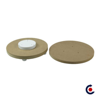 Turntable ECONOMIC  80kg 1rpm CCW B28 D40