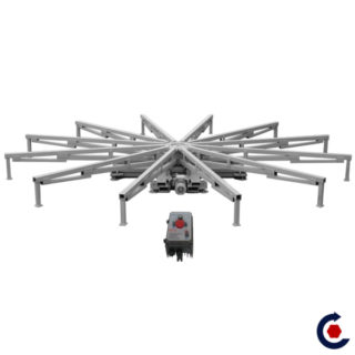 Rental of motorised rotating platform Ø4m for 1 week