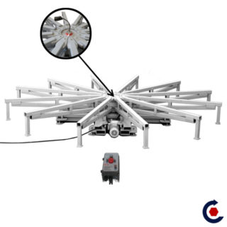 Fantastic Motors ® rotating platform Ø3m load 5510lb Fantastic Motors