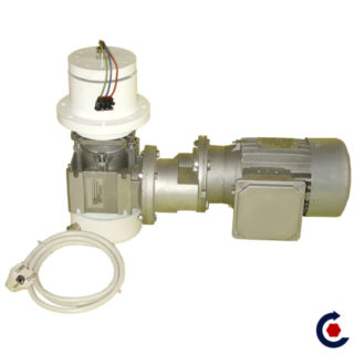 Motor for outdoor installation with 360° rotating arrival electrical and power supply/dimmer - FANTASTIC MOTORS